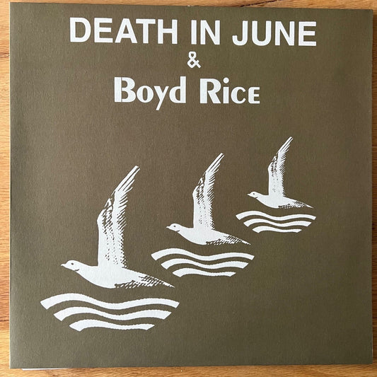 Mort en juin et Boyd Rice - Agents d'alarme / 1re édition britannique. 2004 - (M-/M-)