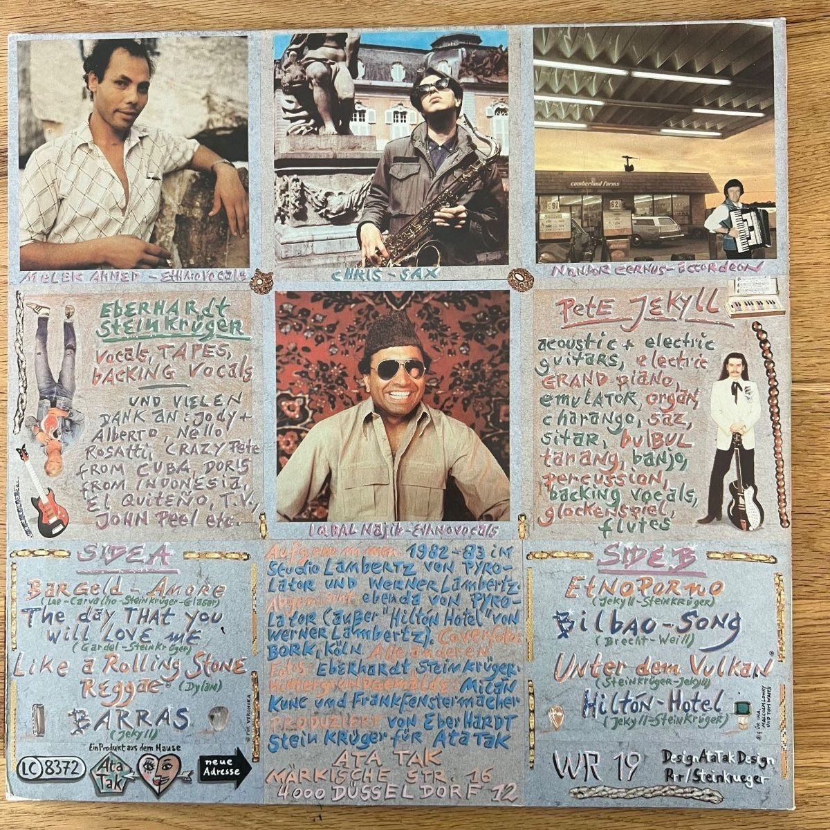 Lost Gringos - Endstation Eldorado / 1. D-Press. 1983 - (M-/M-)