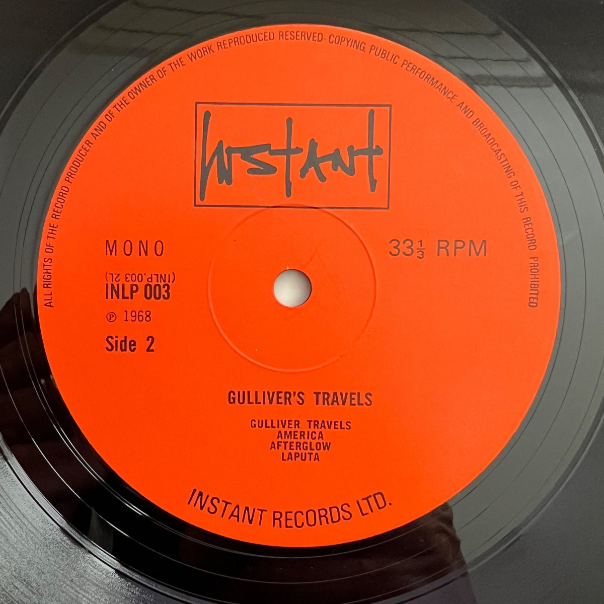 Gulliver's Travels - Same / 1. UK-Press. 1968 - (M-/VG++)