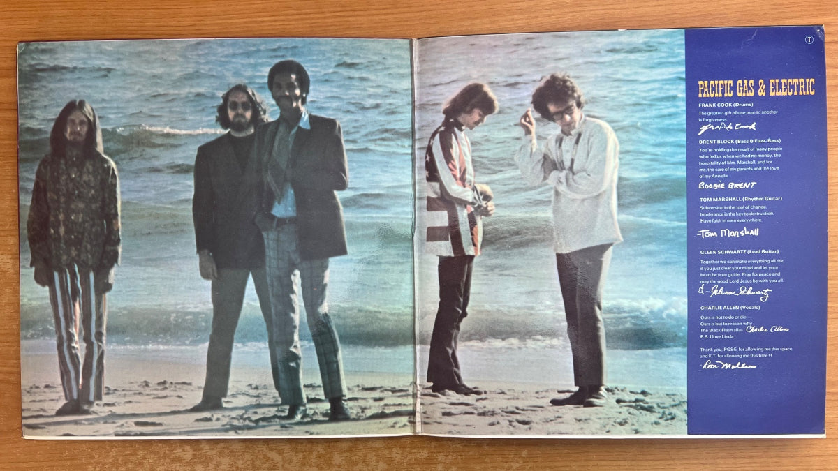 Pacific Gas & Electric - Get It On / France-Press. RE von 1969 - (M-/VG++)