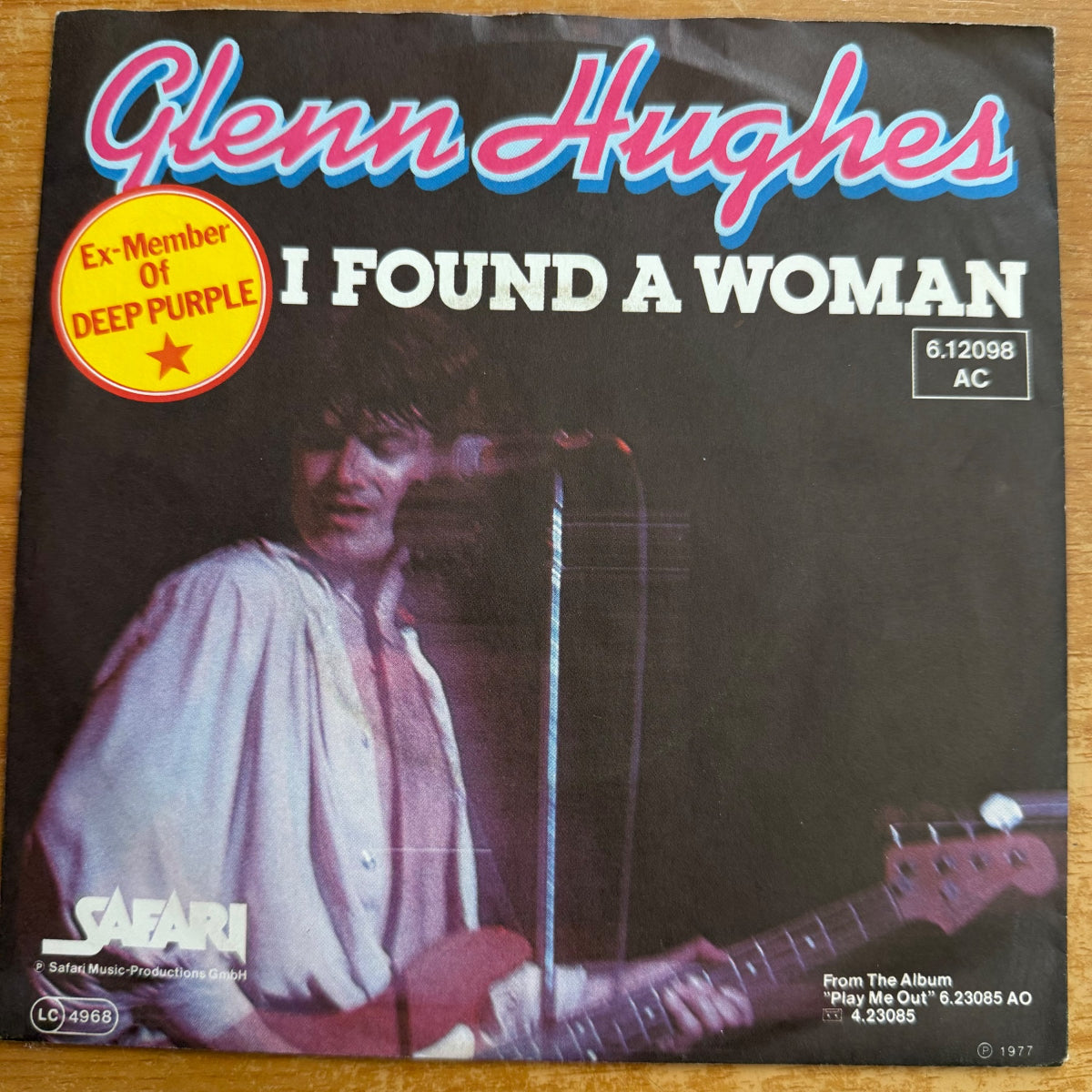 Glenn Hughes - I Found A Woman / 1re presse. 1977