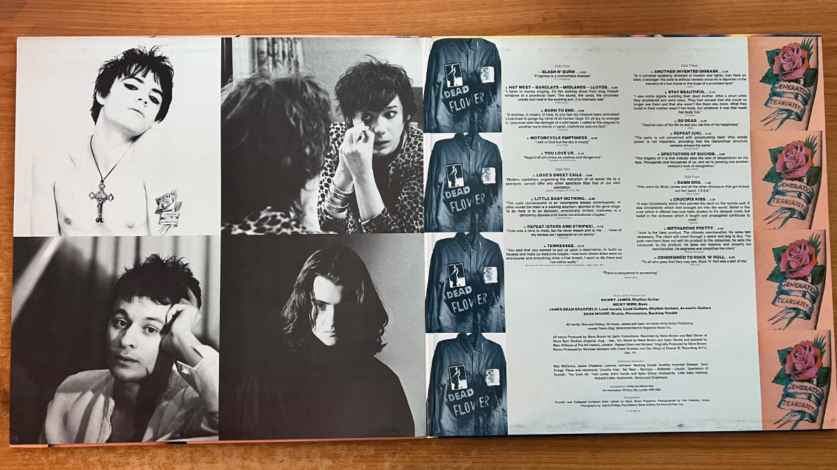 Manic Street Preachers - Generation Terrorists / 1. EU-Press. 1992 - (M-/M-)