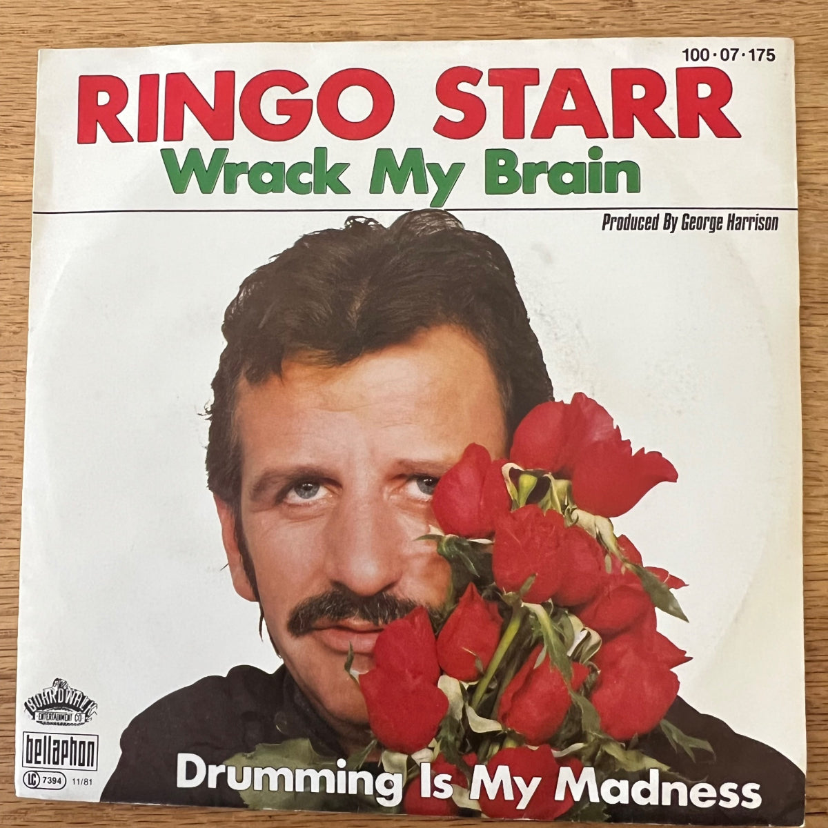 Ringo Starr Wrack My Brain / 1. D-Press. 1981 - (M-/VG++)