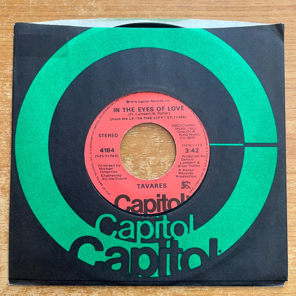 Tavares - Free Ride / 1. US-Press. 1975 - (M-/VG++)