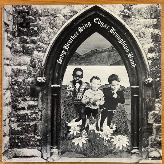Edgar Broughton Band - Sing Brother Sing / 1re édition britannique. 1970 - (Valeur VG++/Valeur VG++)