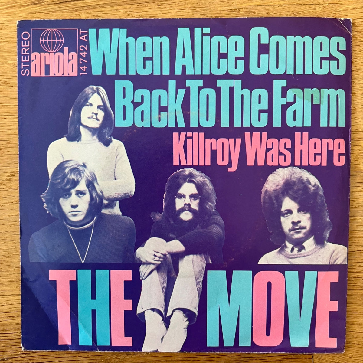 Move - When Alice Comes Back To The Farm / 1. D-Press. 1970 - (VG++/VG+)