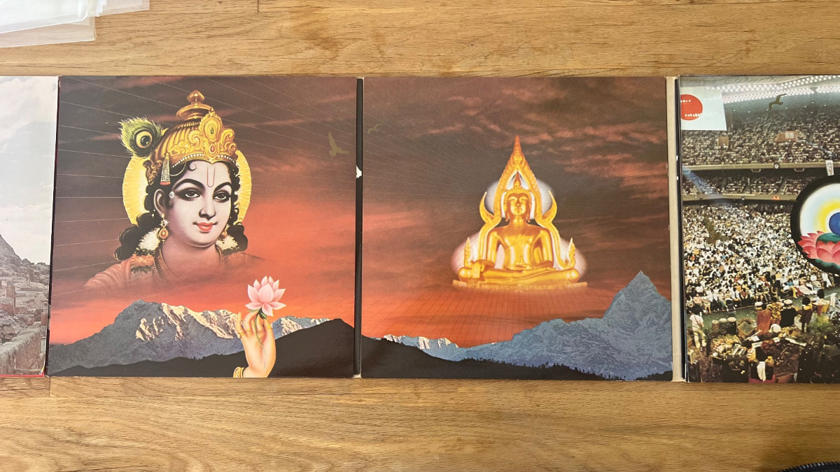 Santana - Lotus // 3 LP - 1. NL-Press. 1975 - (M-/VG+)
