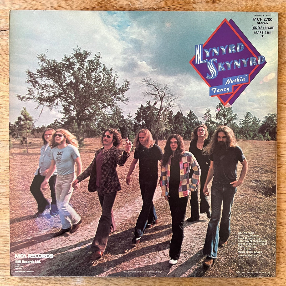 Lynyrd Skynyrd - Nuthin' Fancy / 1. UK-Press. 1975 - (M-/M-)