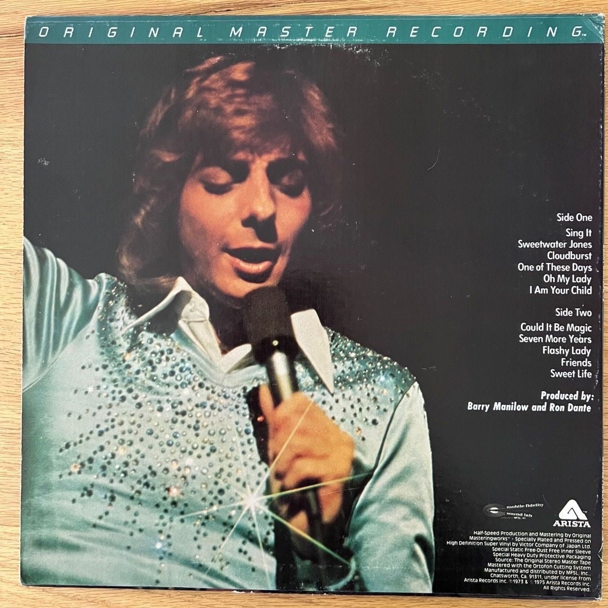 Barry Manilow - I / Audiophile MFSL 1982 - (M-/VG+)