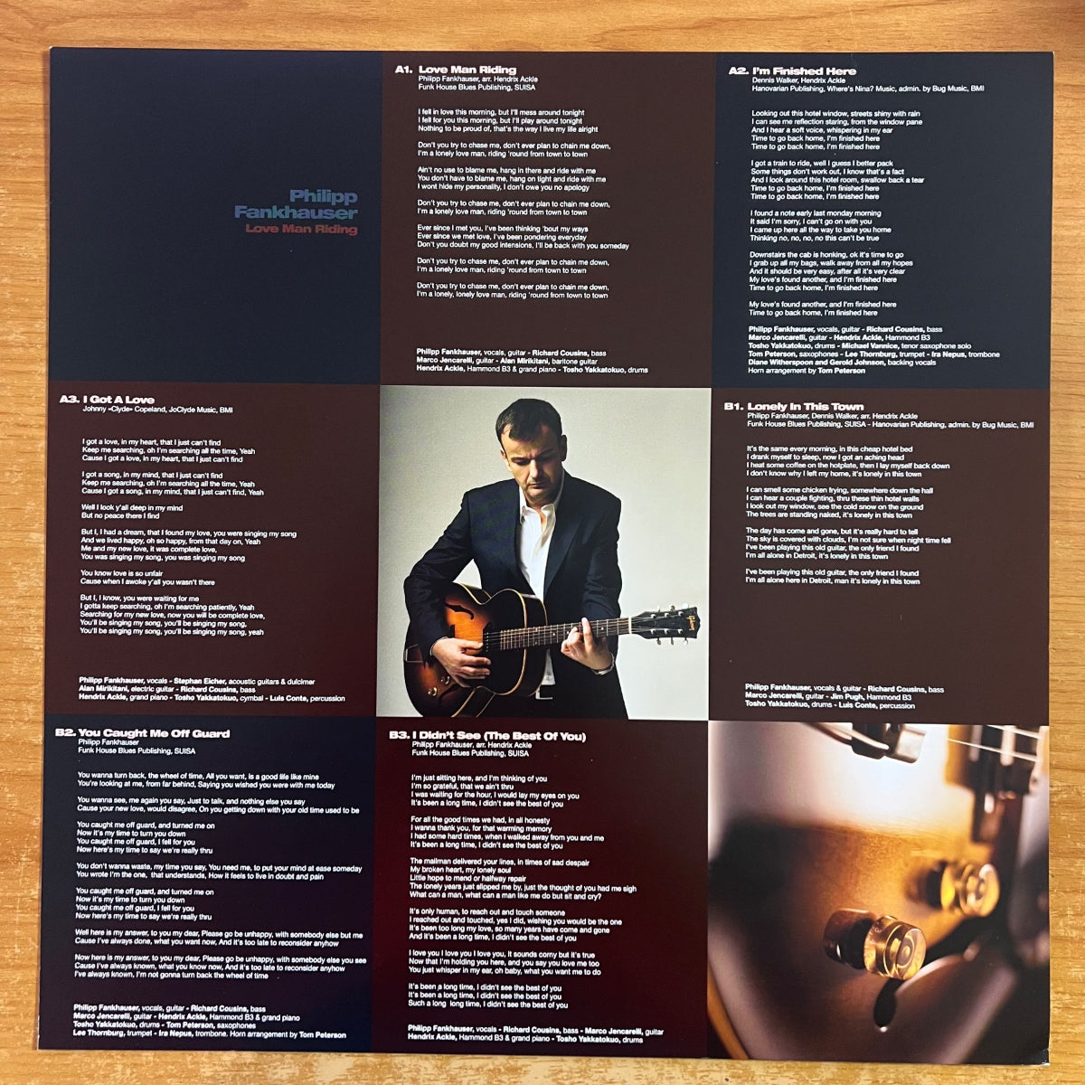 Philipp Fankhauser - Love Man Riding / 2 LP - 1. D-Press. 2008 - (Mint / VG++)