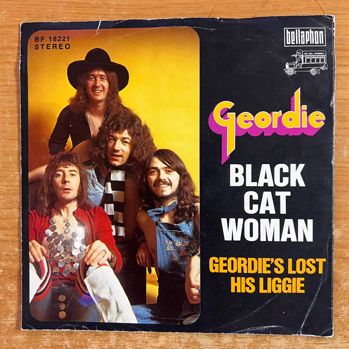 Geordie - Black Cat Woman / 1. D-Press. 1973 - (VG+/VG+)