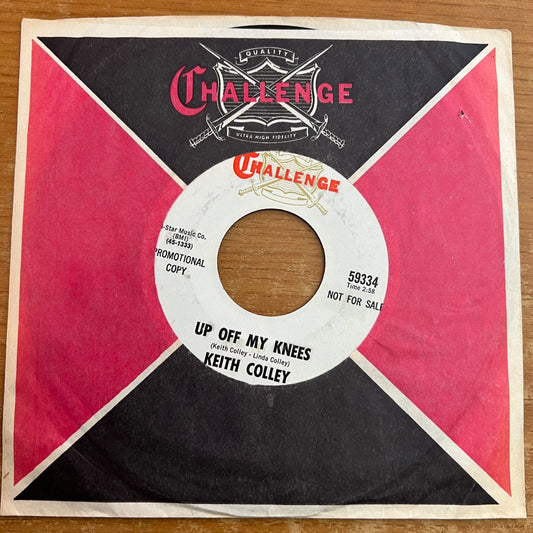 Keith Colley - Up Off My Knees / US-Promo 1966 - (VG++/VG+)