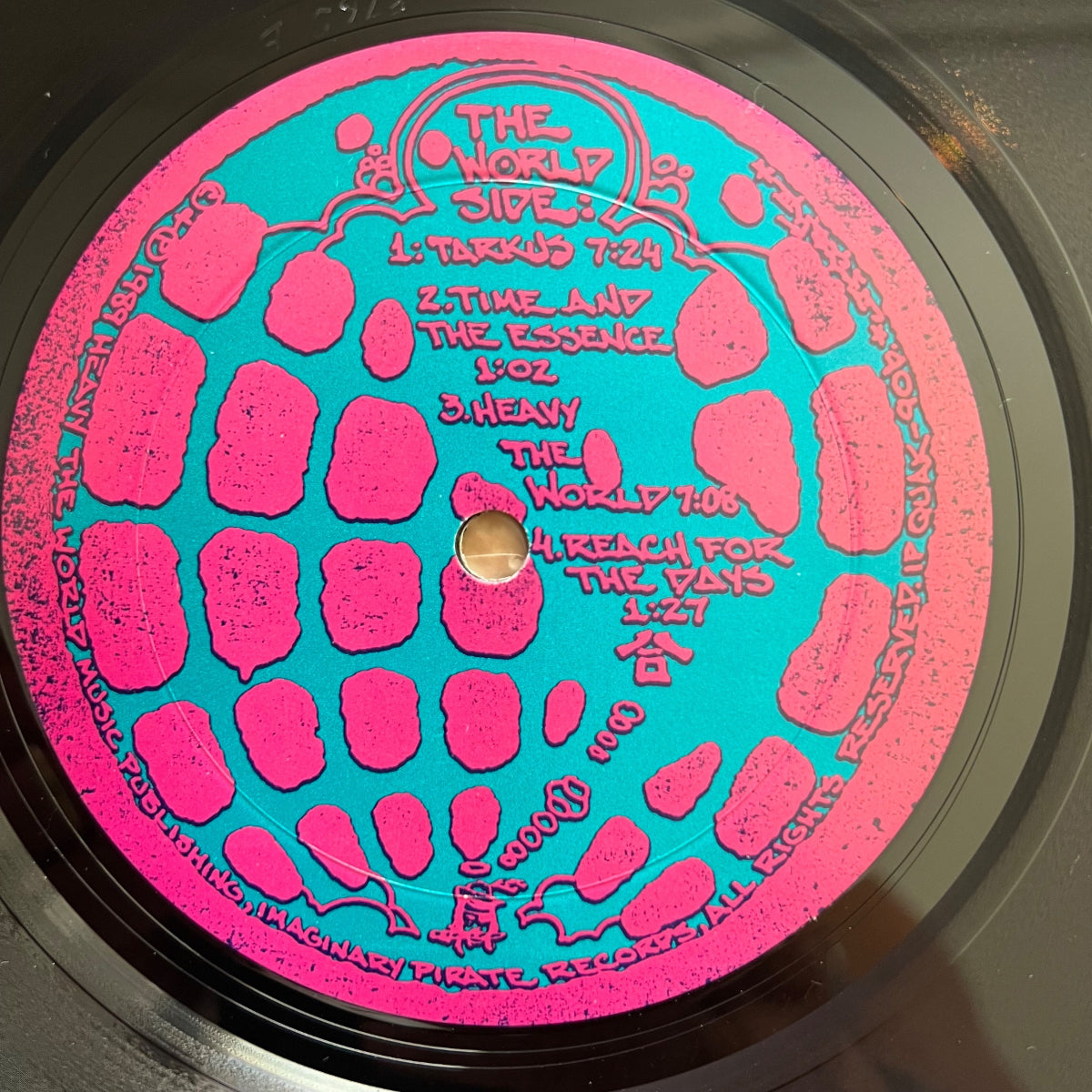 Heavy The World - What In The World? / 1. US-Press. 1989 - (M-/M-)