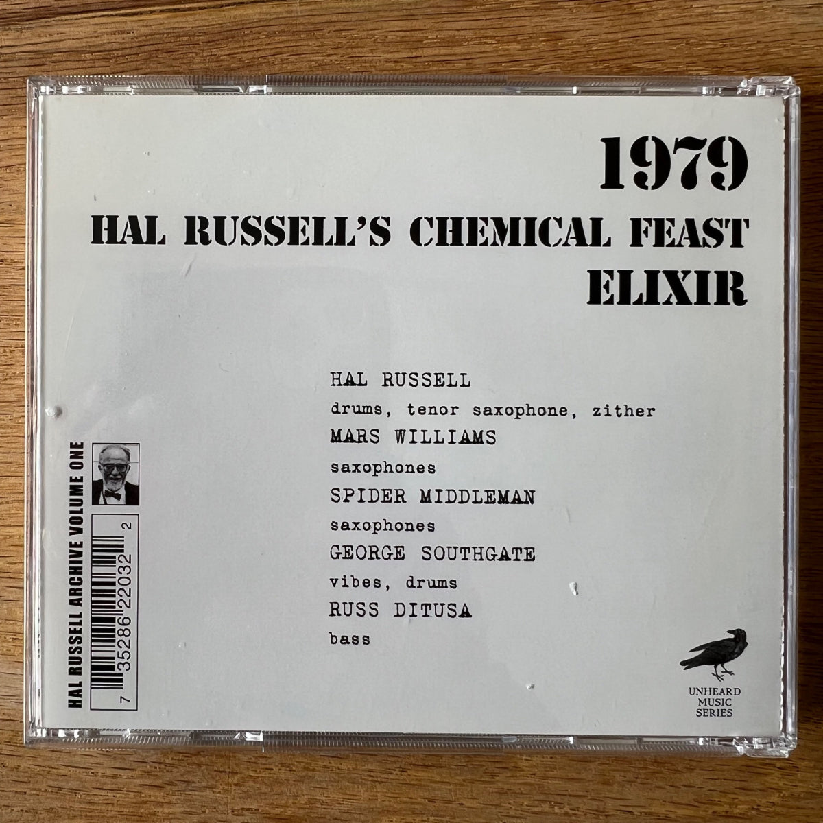 Hal Russel's Chemical Feast - Elixir / CD - 1st US Press. 2001 - (M-/M-)