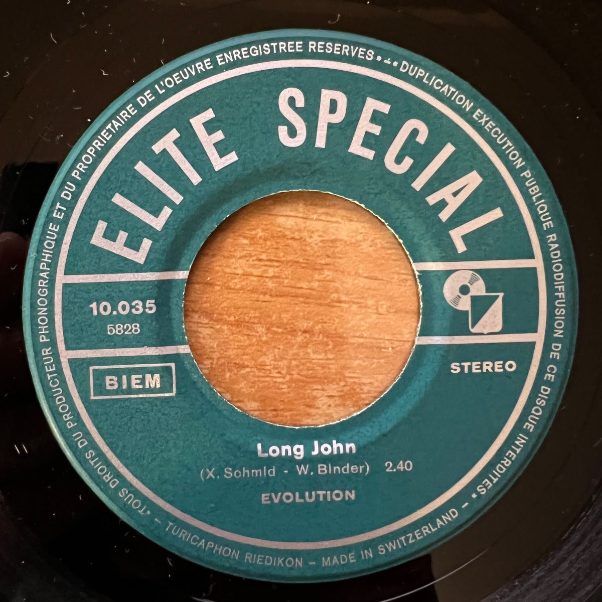 Evolution - Take That To Heart / 1. Swiss-Press. 1970 - (M-/VG++)