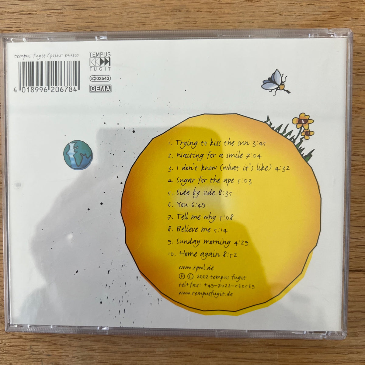 RPWL - Trying To Kiss The Sun / CD - 1. D-Press. 2002