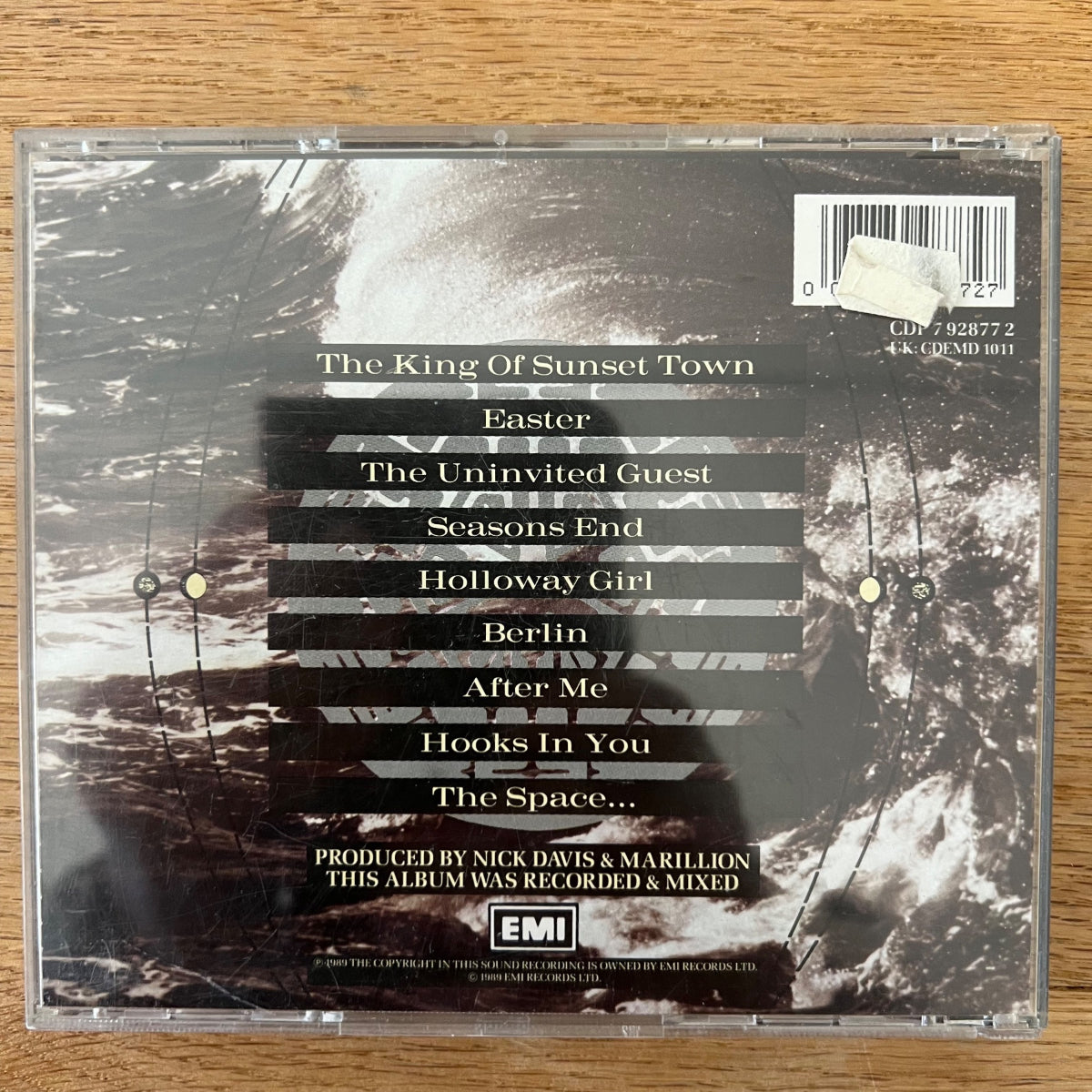 Marillion - Seasons End / CD - 1. EU-Press. 1989 - (M-/M-)