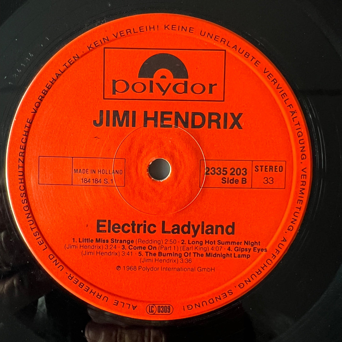 Jimi Hendrix Experience - Electric Lady Land / NL RE