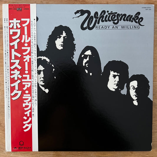 Whitesnake - Ready An' Willing / 1. Japan-Press. 1980 - (M-/M-)