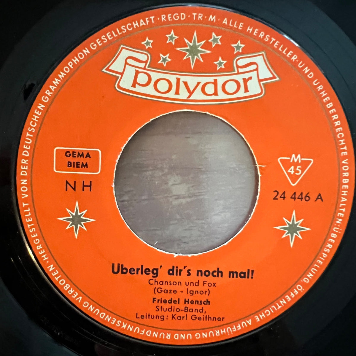 Friedel Hensch - Think Again / 1st press. 1961 - (VG+/VG++)
