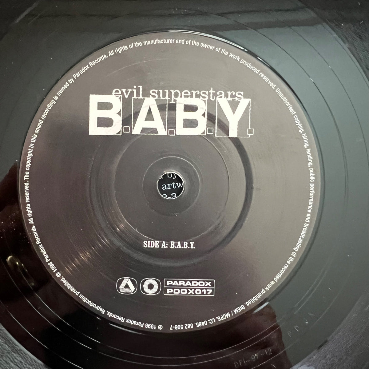 Evil Superstars - B.A.B.Y / 1. UK-Press. 1998 - (M-/M-)