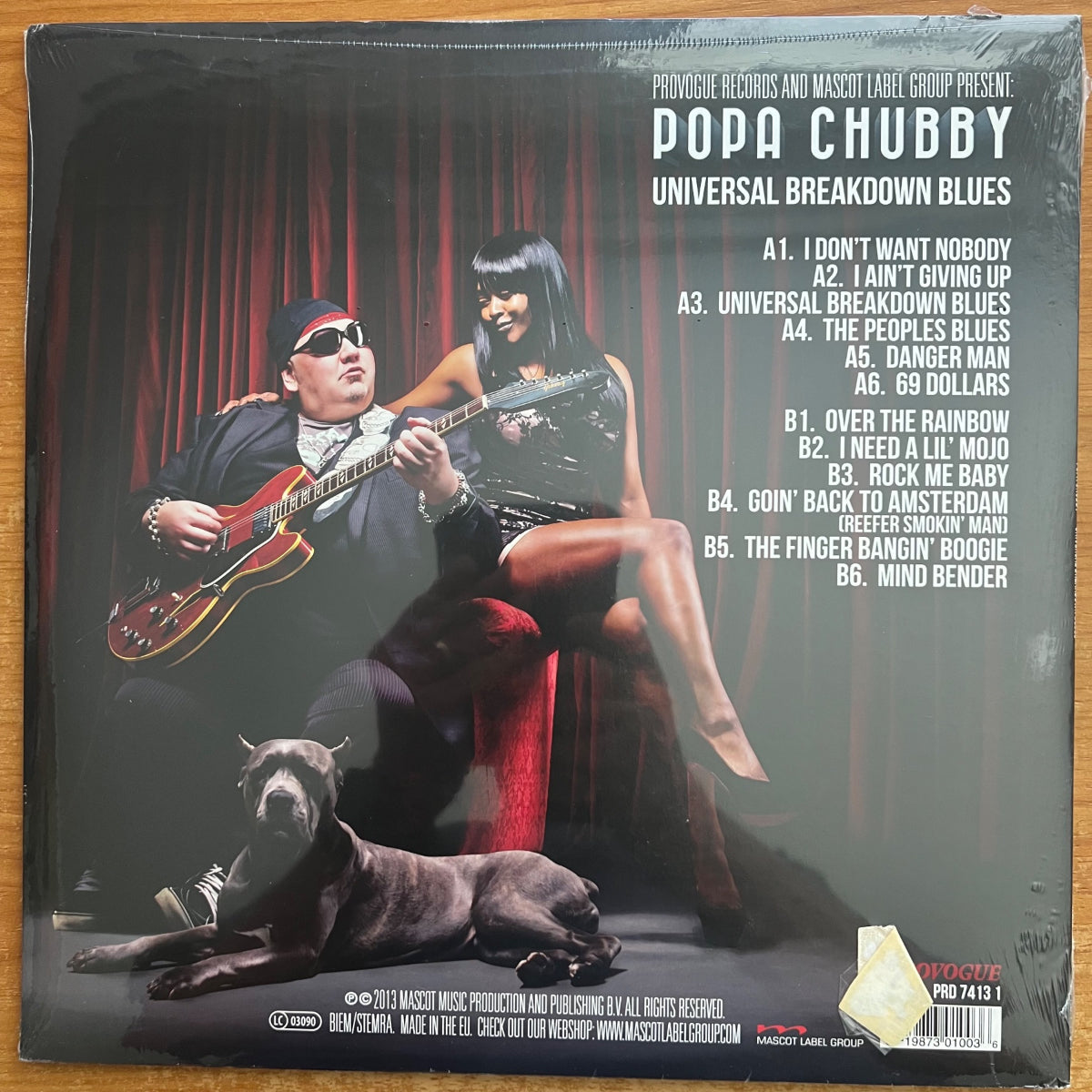 Popa Chubby - Universal Breakdown Blues / 1. EU-Press. 2013 - (Mint & Sealed)
