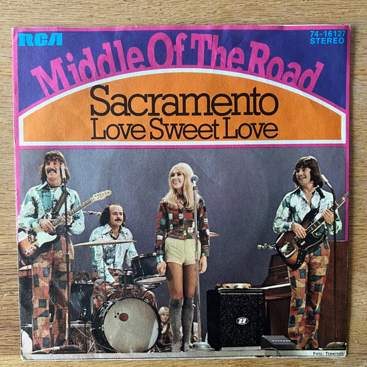 Middle Of The Road - Sacramento / 1. D-Press. 1972 - (VG++/M-)