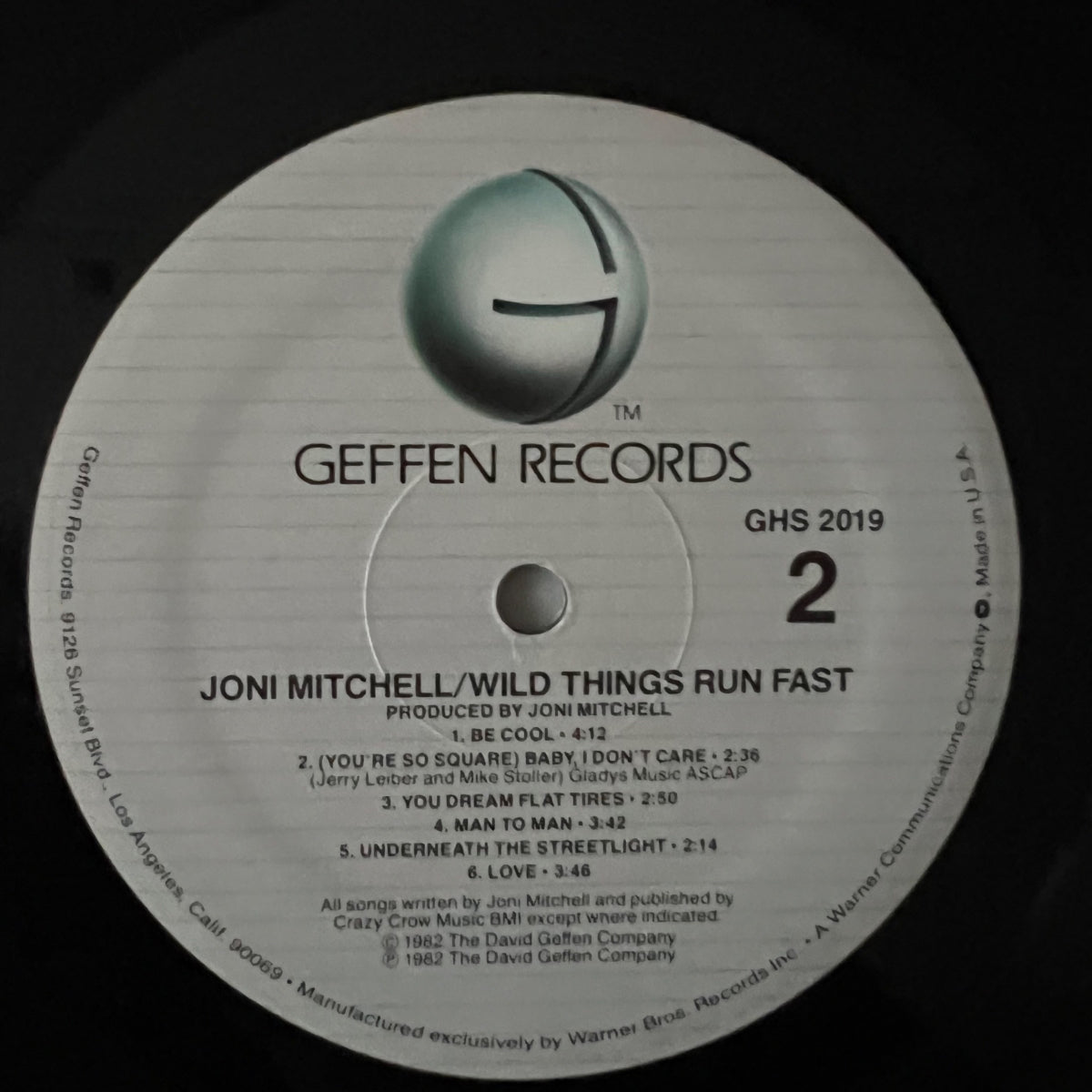 Joni Mitchell - Wild Things Run Fast / US-Promo 1982 - Audiophile Press. - (M-/VG++)