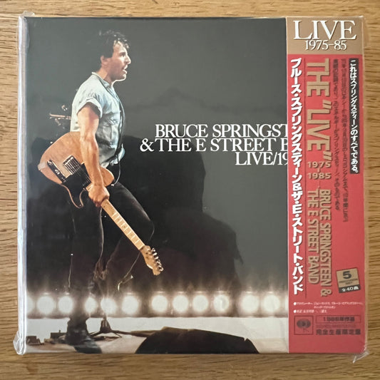 Bruce Springsteen - Live 1975-85 / 5 CD Box - Japan Press. 2005 - (Mint/Mint)