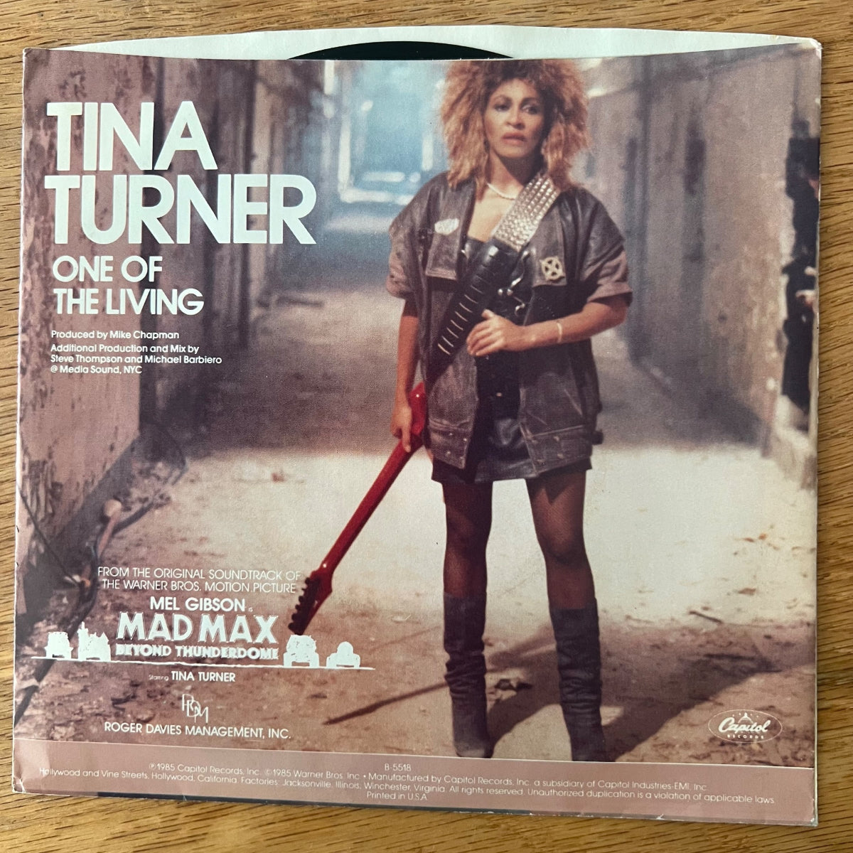 Tina Turner - One Of The Living / 1. US-Press. 1985 - (M-/M-)