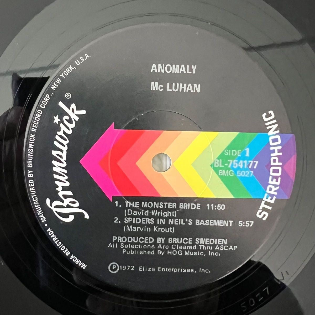 McLuhan - Anomaly / 1. US-Press. 1972 - (M-/VG+)