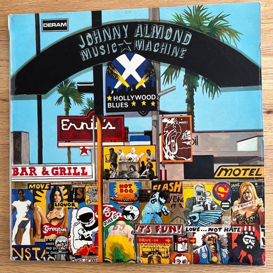 Johnny Almond Music Machine - Hollywood Blues / 1. UK 1970 - (VG++/VG++)