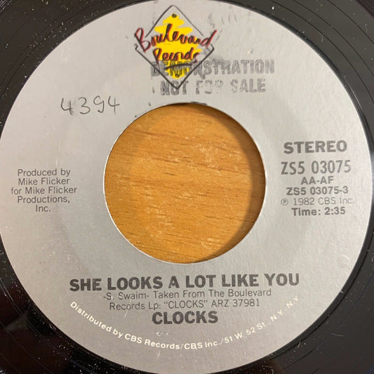 Clocks - She Looks A Lot Like You / 1. US-Press. 1982 - (M-/Neutral)