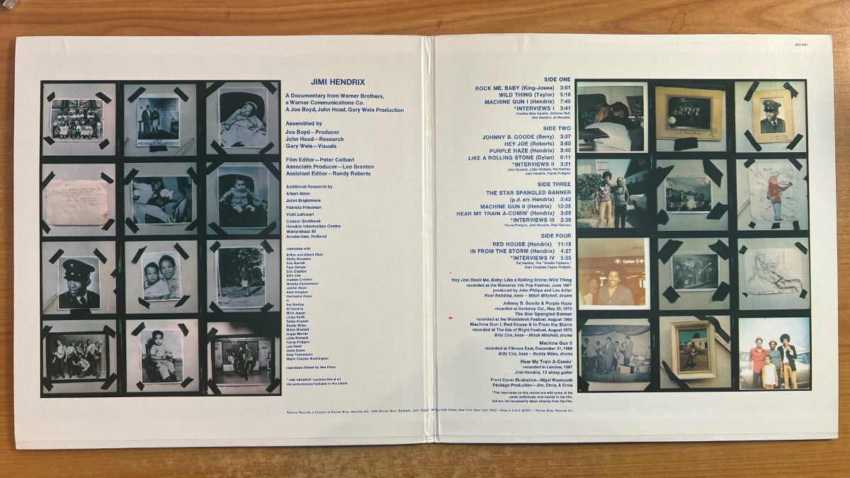 Jimi Hendrix - Sound Track Recordings.. / 2 LP - US-Press. RE - (M-/M-)