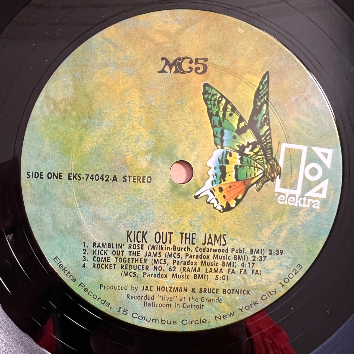 MC5 - Kick Out The Jams / US-Press. 1970 - (VG++/M-)