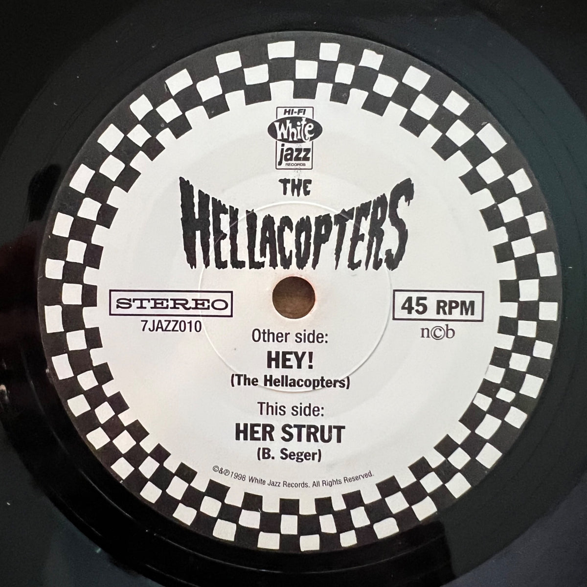 Hellacopters - Hey! / 1.Sweden-Press. 1998 - (M-/M-)