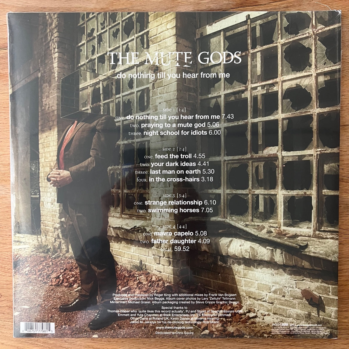 Mute Gods - Do Nothing Till You Hear From Me / 1. EU-Press. 2016 (Mint & Sealed)