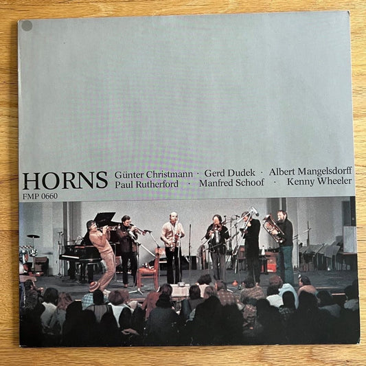 Günter Christmann, Gerd Dudek, Albert Mangelsdorff.. - Cors - (M-/VG++)