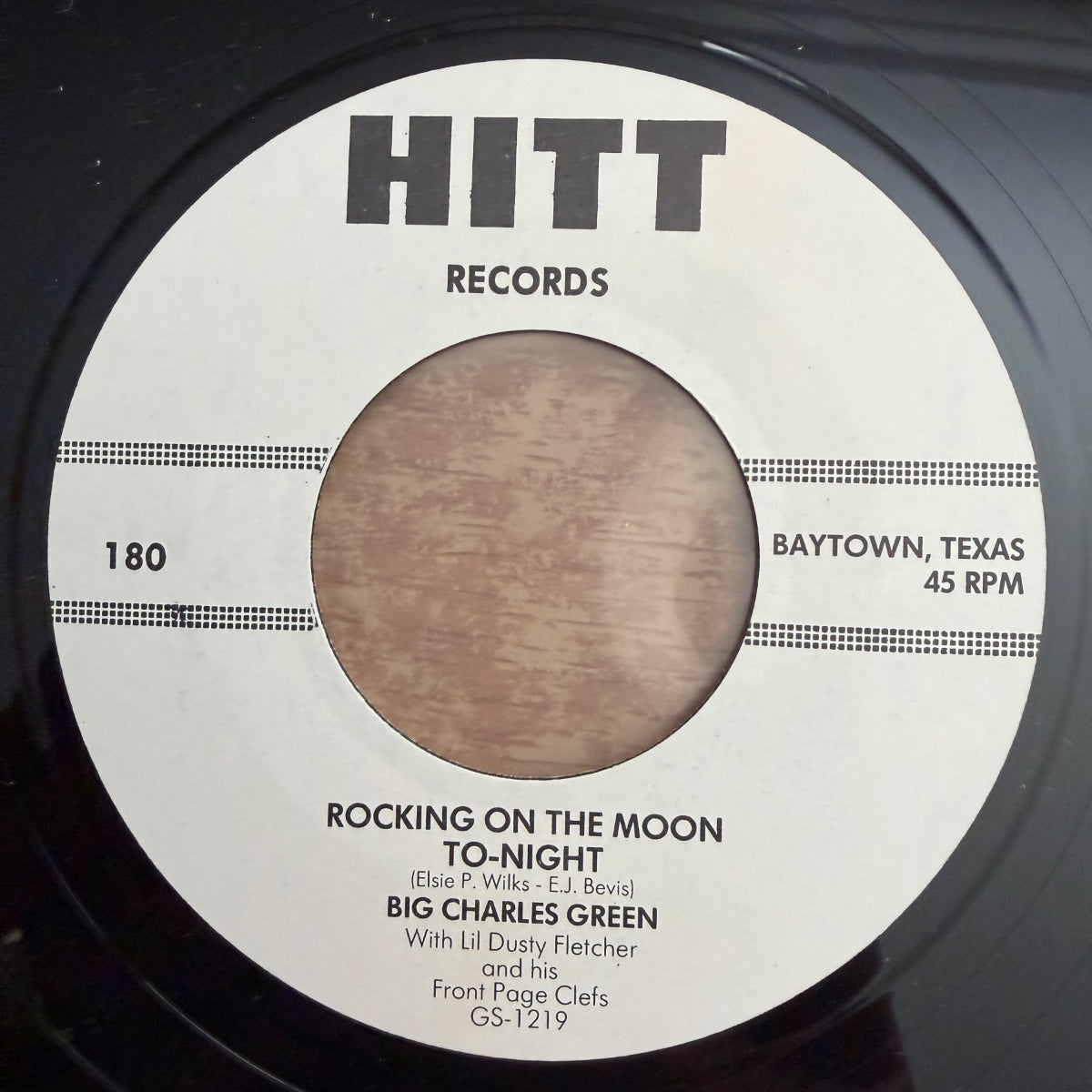 Big Charles Green - Rocking On The Moon To-Night / US-Press. RE - (M-/Neutral)