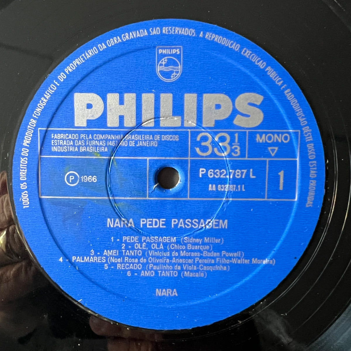 Nara Leão - Nara Pede Passagem / 1. Brasil-Press. 1966