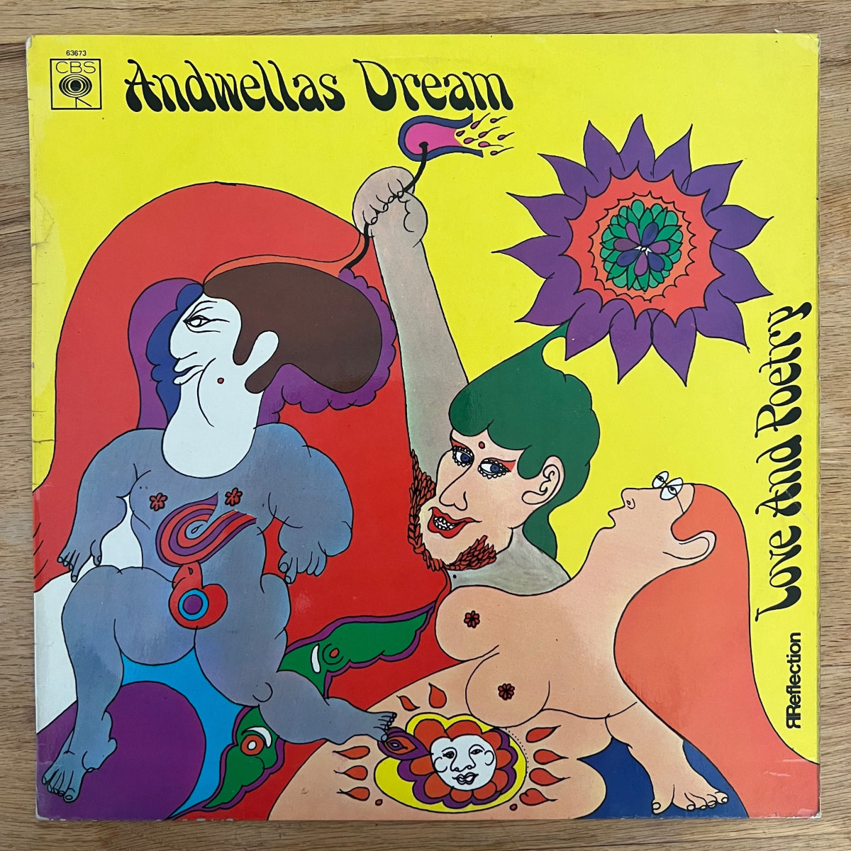 Andwellas Dream - Love And Poetry / 1. UK-Press. 1969 - (M-/VG++)