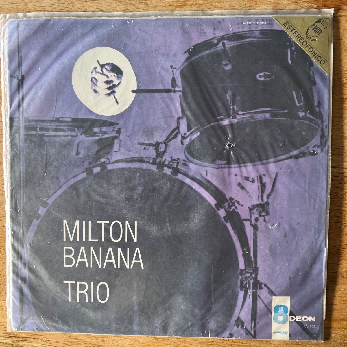 Milton Banana Trio - Todo Dia E Dia / 1. Brasil-Press. 1968 - Mono - (M-/VG++)