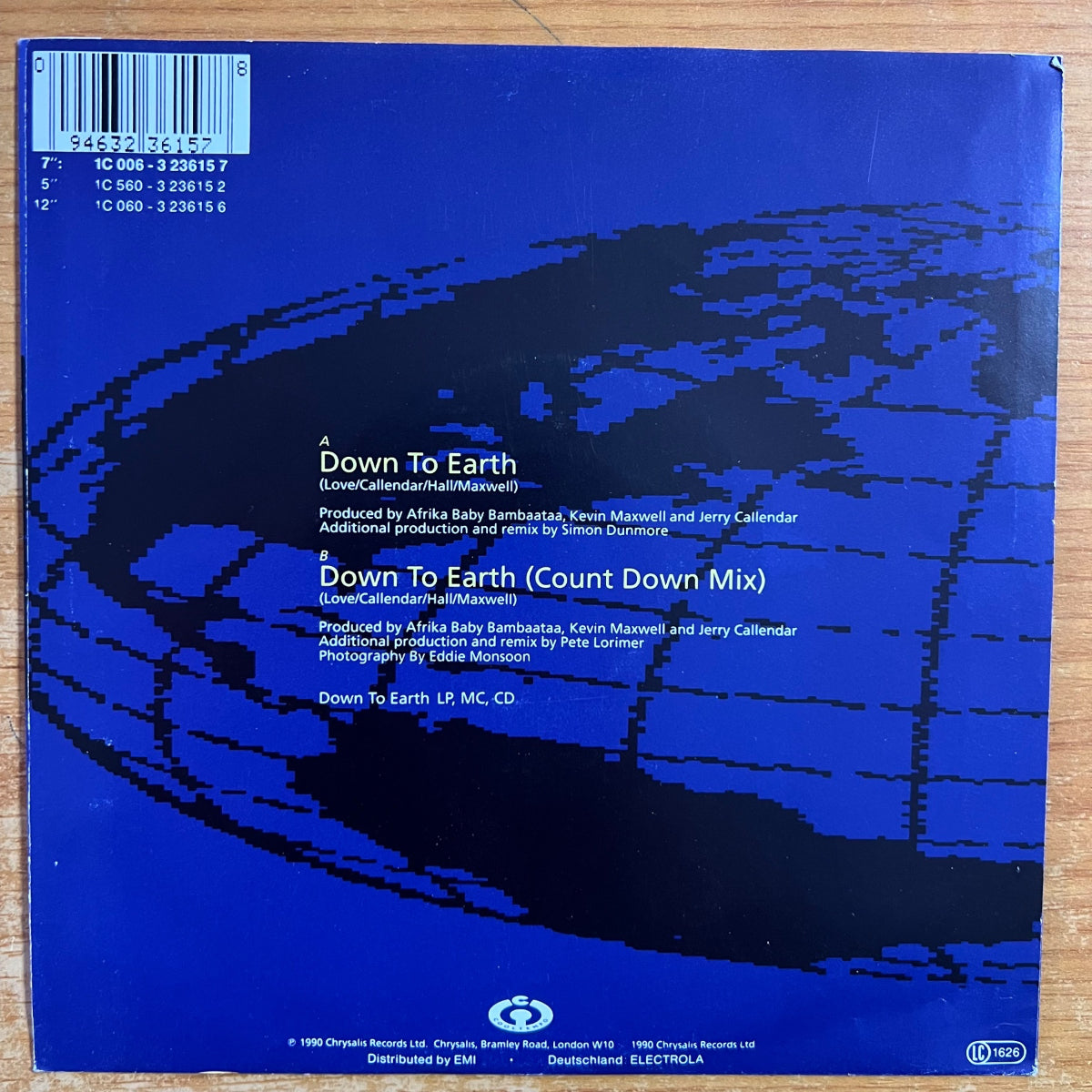 Monie Love - Down To Earth / 1. EU-Press. 1990 - (M-/M-)
