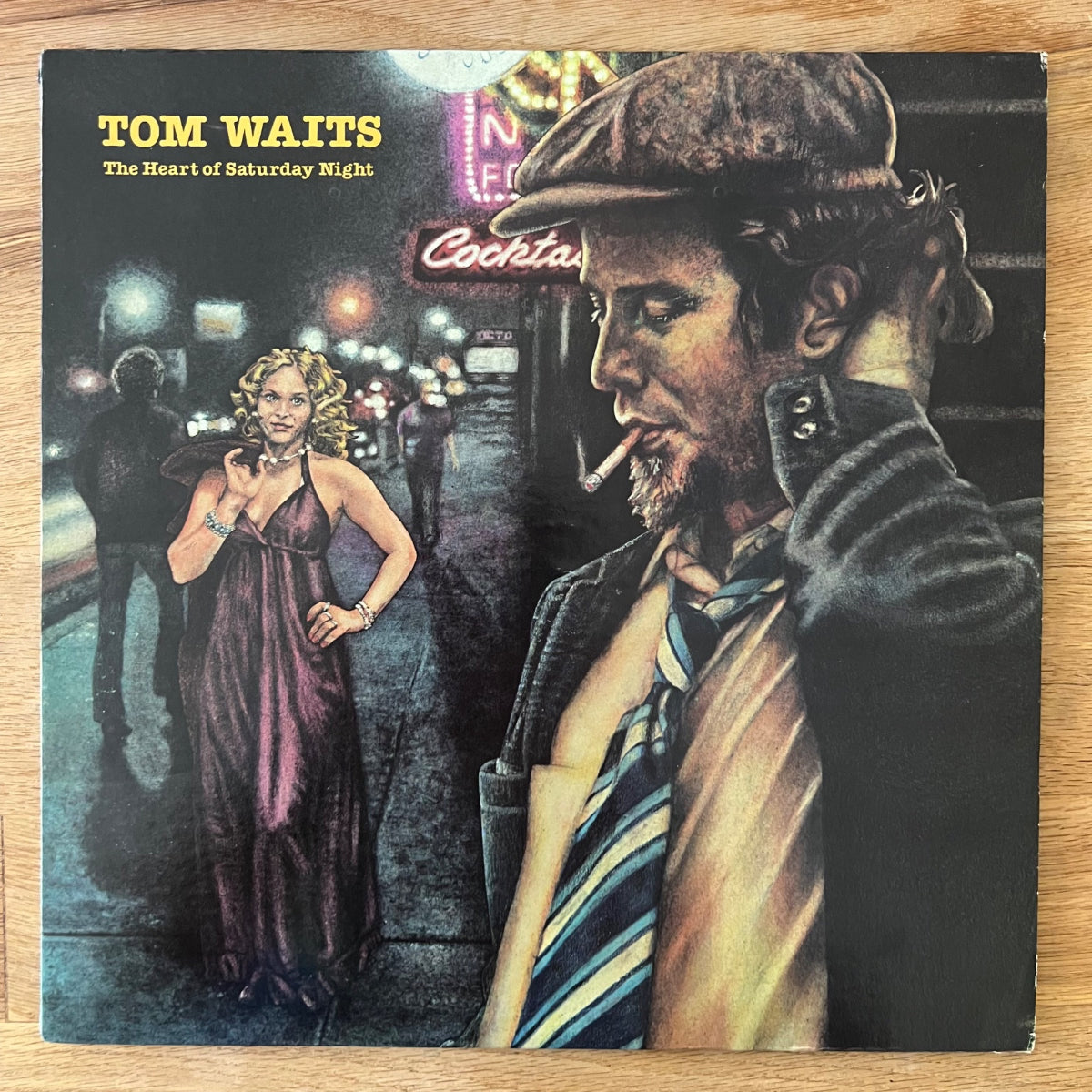 Tom Waits - The Heart Of Saturday Night / 1. US-Press. 1975 - (M-/VG++)