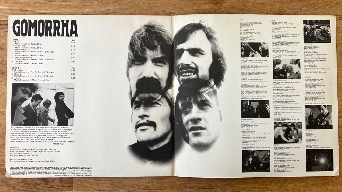 Gomorrha - Same / 1. D-Press. 1970 - (M-/VG++)
