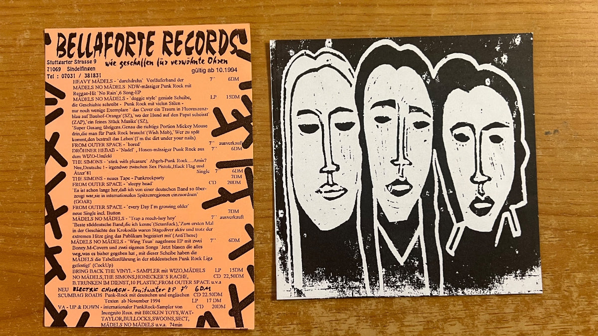 Electric Church - Fruitwater E.P. / 1. D-Press. 1995 - (M-/Mint)