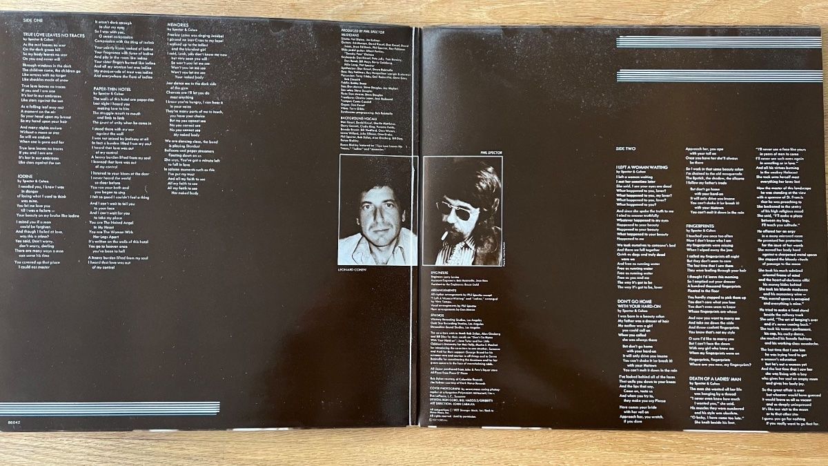 Leonard Cohen - Death Of A Ladies' Man / 1. NL-Press. 1977 - (M-/M-)