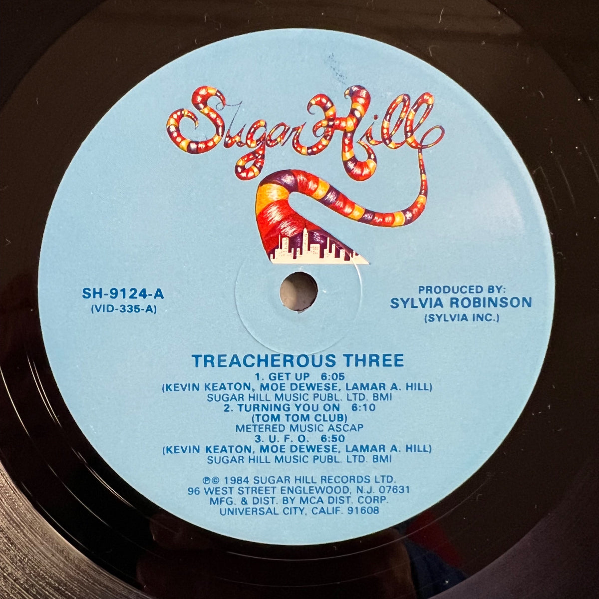 Treacherous Three - Same / 1.US-Press. 1984 - (M-/VG+)