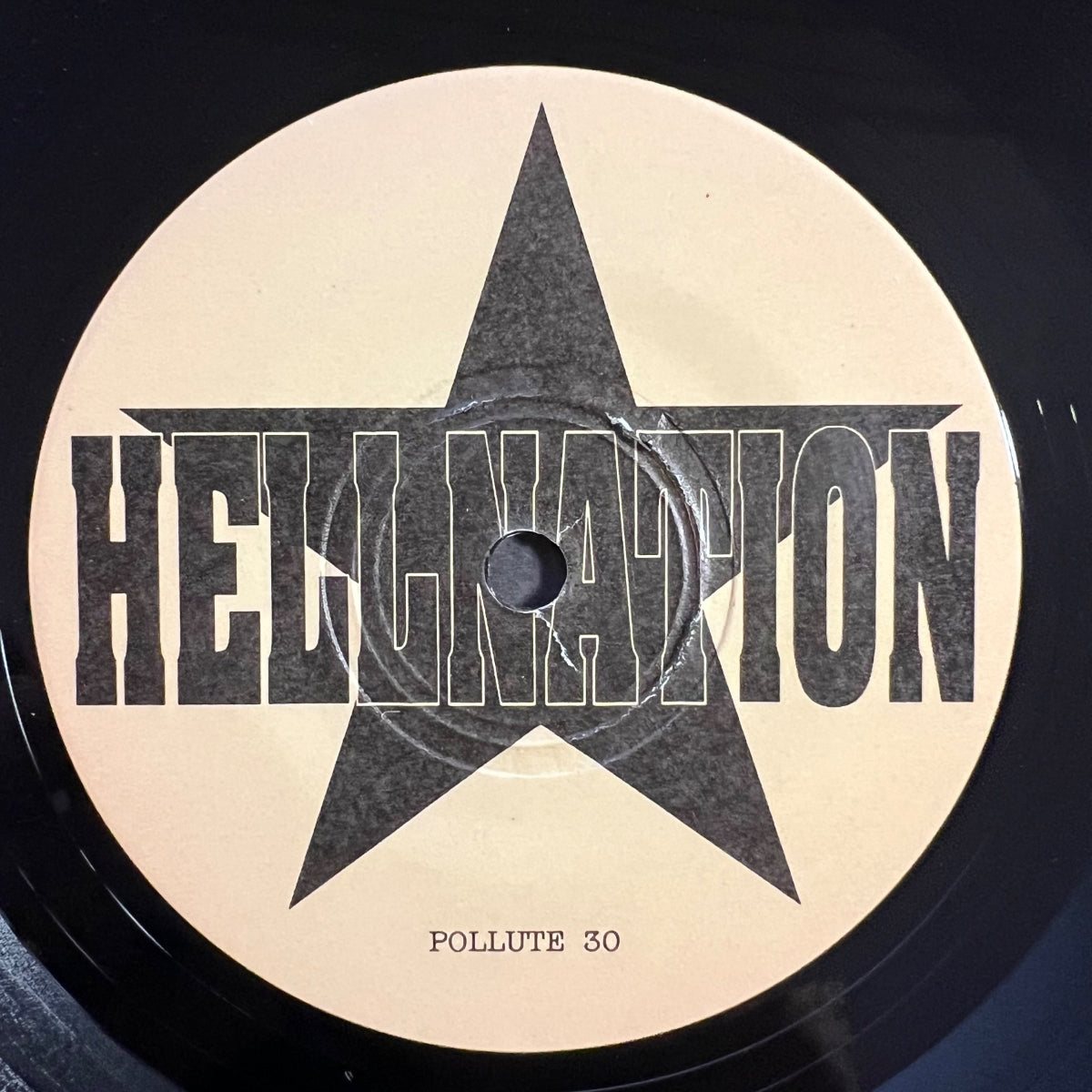 Hellnation, Chaotic Formidable Destructive League - Same / Split EP - 1. US-Press. 1996 - (M-/VG++)