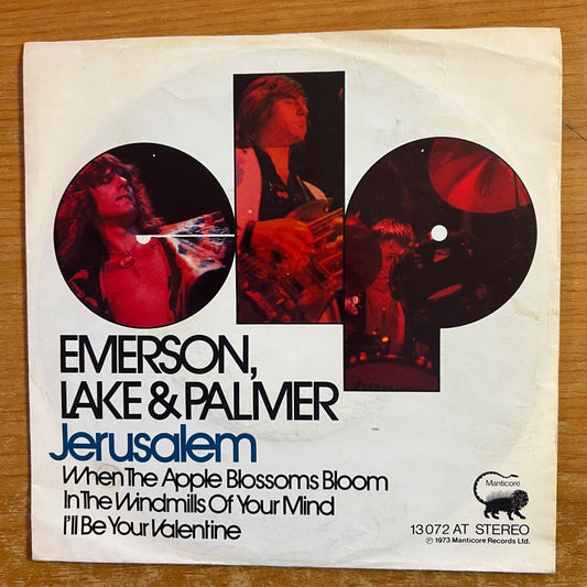Emerson, Lake & Palmer - Jerusalem / 1. D-Press. 1973 - (VG++/VG+)